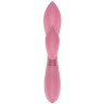 Розовый вибратор-кролик Indeep Juna - 21,5 см.