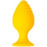 Желтая анальная втулка Riffle - 7,5 см.