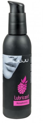 Съедобный лубрикант JUJU с ароматом малины - 150 мл.