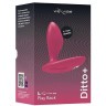 Розовая анальная вибровтулка We-Vibe Ditto+