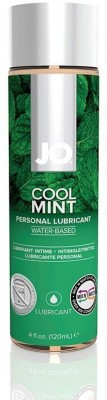 Лубрикант на водной основе с ароматом мяты JO Flavored Cool Mint H2O - 120 мл.