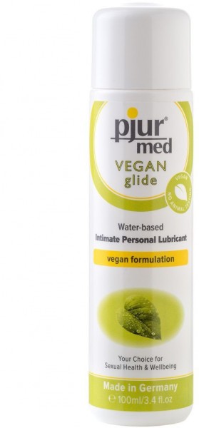 Натуральный лубрикант pjur MED Vegan Gilde - 100 мл.
