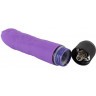 Фиолетовый вибратор-реалистик без мошонки - 14,5 см.