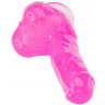 Розовый реалистичный фаллоимитатор - 18 см.