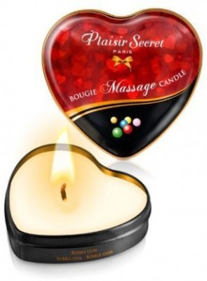 Массажная свеча с ароматом бубль-гума Bougie Massage Candle - 35 мл.