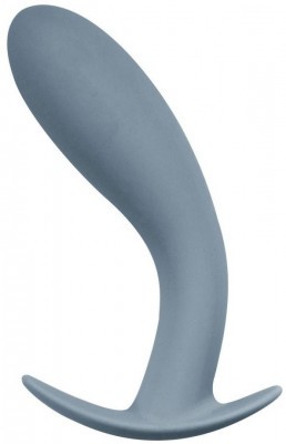 Грязно-синяя анальная пробка Gale - 13 см.