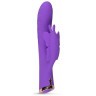 Фиолетовый вибратор-кролик The Princess Butterfly Vibrator - 20,5 см.