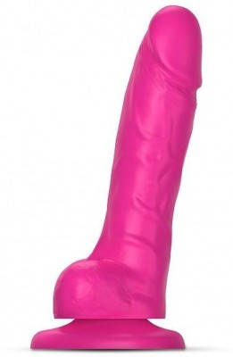 Розовый фаллоимитатор Strap-On-Me Sliding Skin Realistic Dildo size S