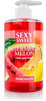 Гель для душа Sexy Sweet Watermelon Melon с ароматом арбуза, дыни и феромонами - 430 мл.