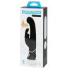 Черный вибратор-кролик G-Spot Stroking Vibrator - 24,2 см.