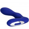Синий анальный вибратор Eclipse Pleasure Probe - 13,25 см.