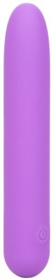 Фиолетовый мини-вибратор Bliss Liquid Silicone Mini Vibe - 10,75 см.