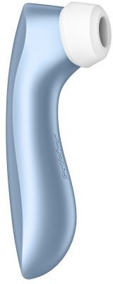 Голубой вакуум-волновой стимулятор клитора Satisfyer Pro 2