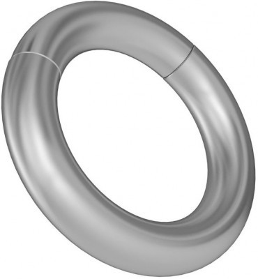 Серебристое магнитное кольцо-утяжелитель