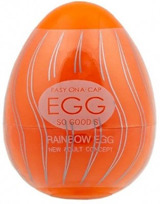 Мастурбатор-яйцо OYO Rainbow Orange