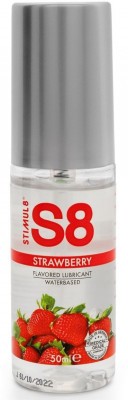 Лубрикант S8 Flavored Lube со вкусом клубники - 50 мл.