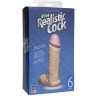 Фаллоимитатор на присоске The Realistic Cock 6” with Removable Vac-U-Lock Suction Cup - 17,3 см.