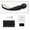 Черный вибромассажёр Lelo Smart Wand 2 Large - 30,4 см.